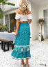 Boho Skirts in Blue Love in Mist For Women